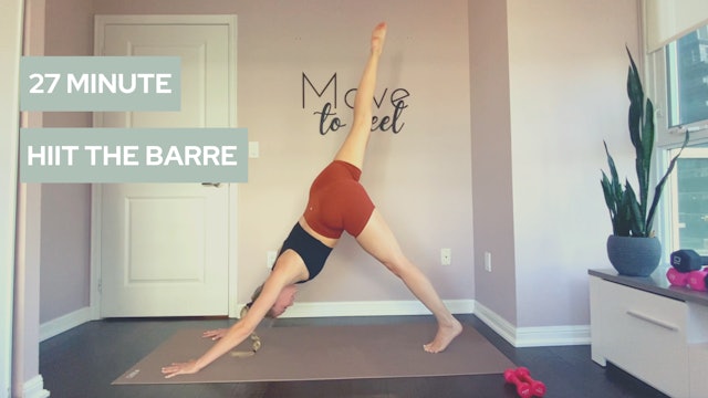 HIIT The Barre Express- 80's vs. 90's 