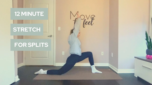 12 Minute Quickie Stretch for Splits