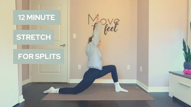 12 Minute Quickie Stretch for Splits