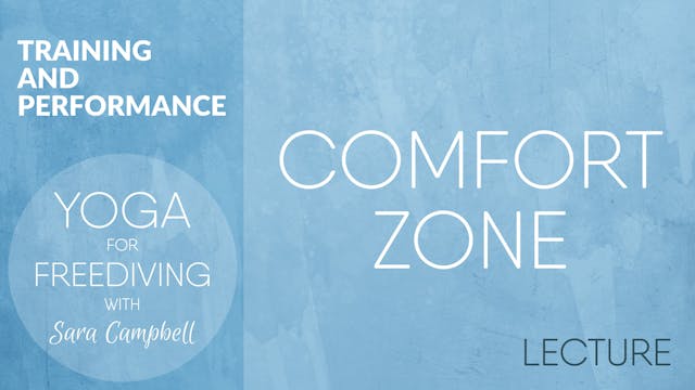 Training and Performance 2: Lecture - Comfort Zone
