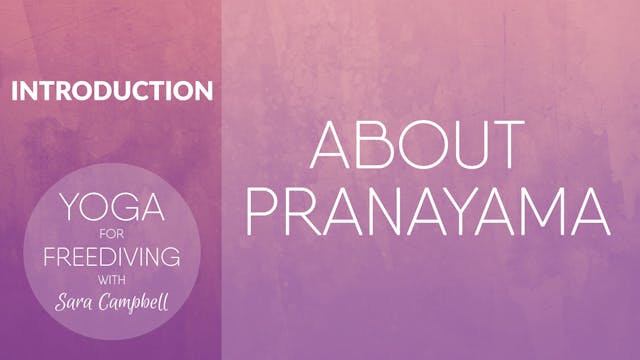 About Pranayama