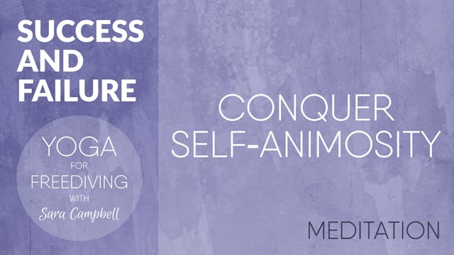 Success & Failure 2: Meditation - Conquer Self-Animosity