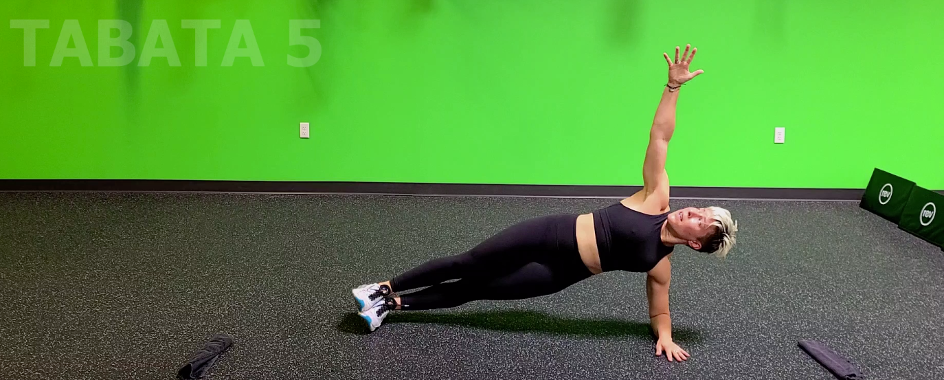 Bodyweight Tabata #12 with Sarah 
