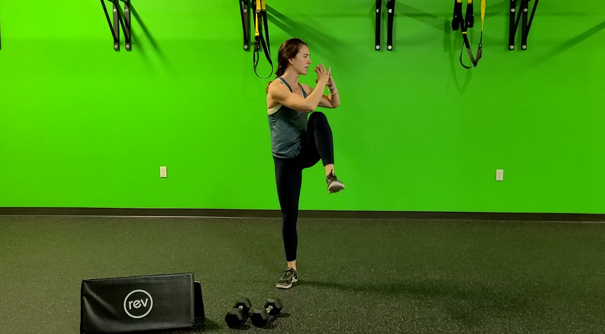 Tabata #25 with Lauren - Weights required