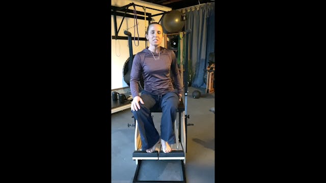 Pilates Chair workout #2