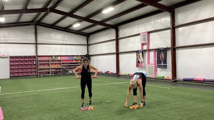 Sara Moreland Fitness Video