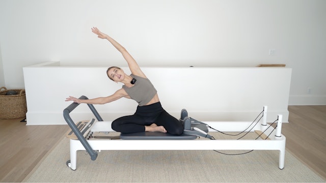 Mermaid Stretch and Side Bend Press