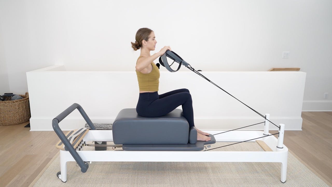 Shoulder Impingement Reformer Exercises Saran Pilates