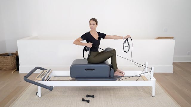 Kink in the Neck Reformer Exercises