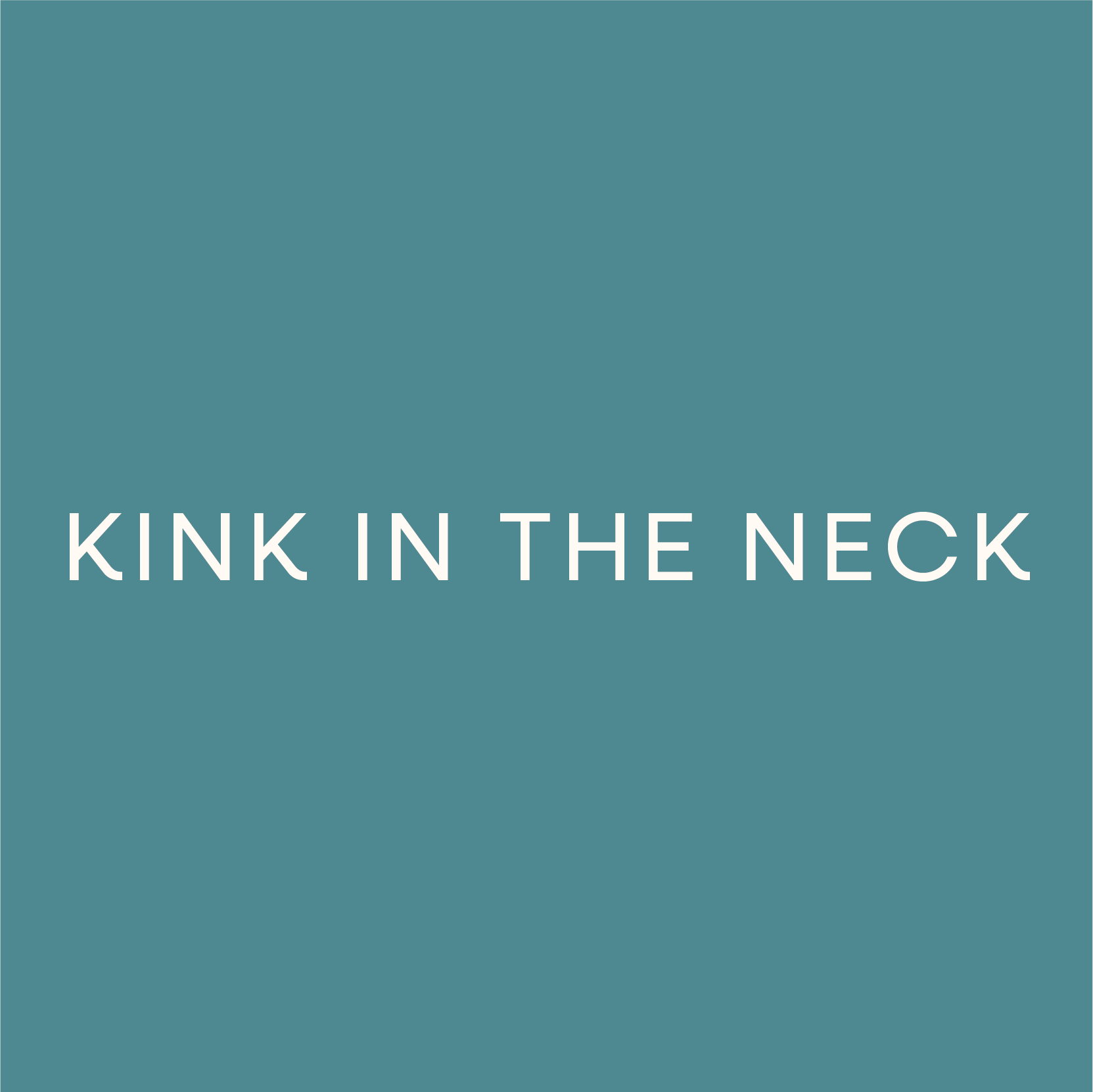 Kink in the Neck
