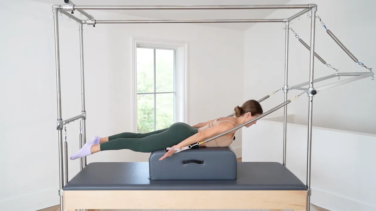 28 Min Total Body Tower Burn #578 - Saran Pilates