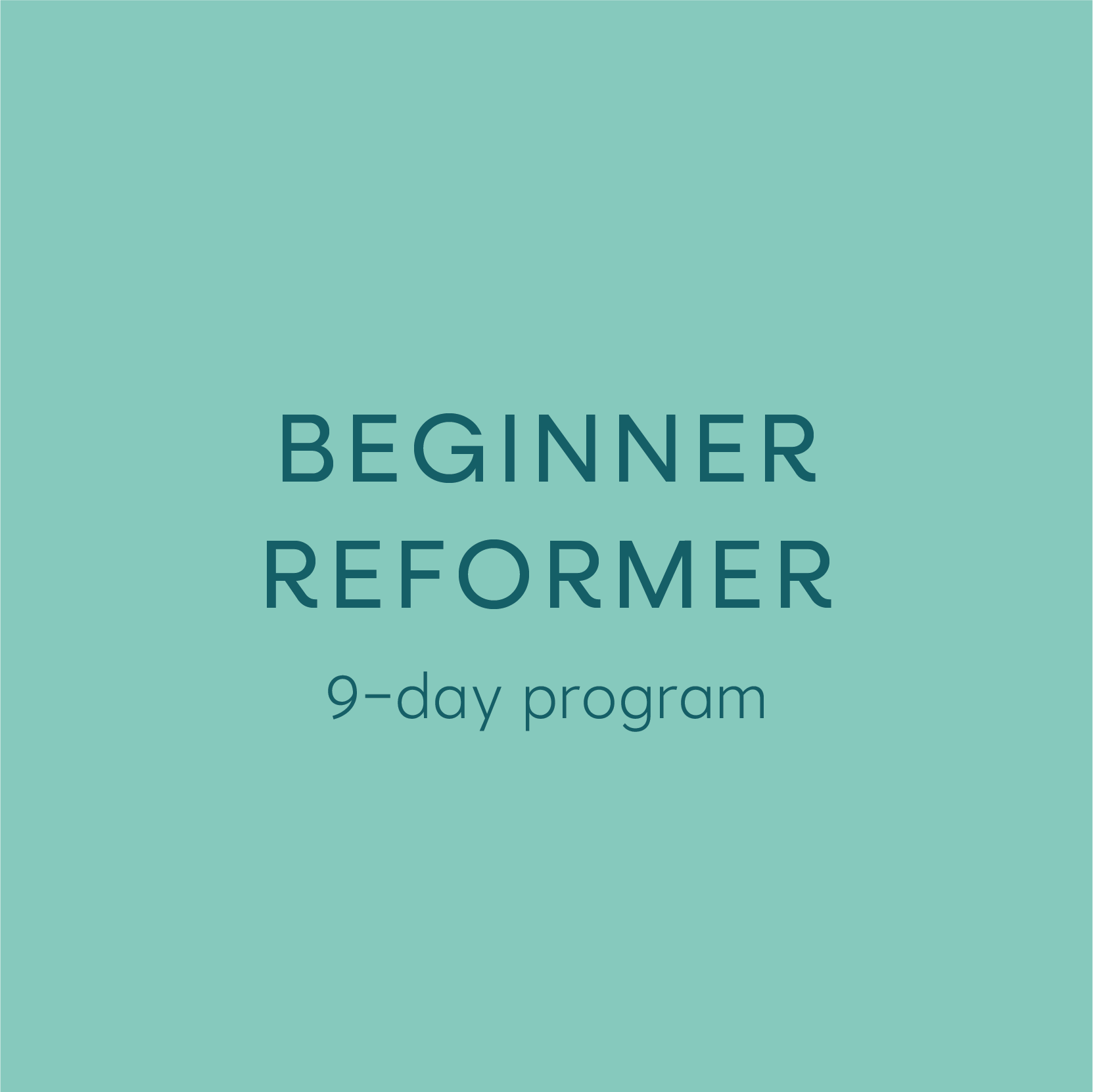 beginner program