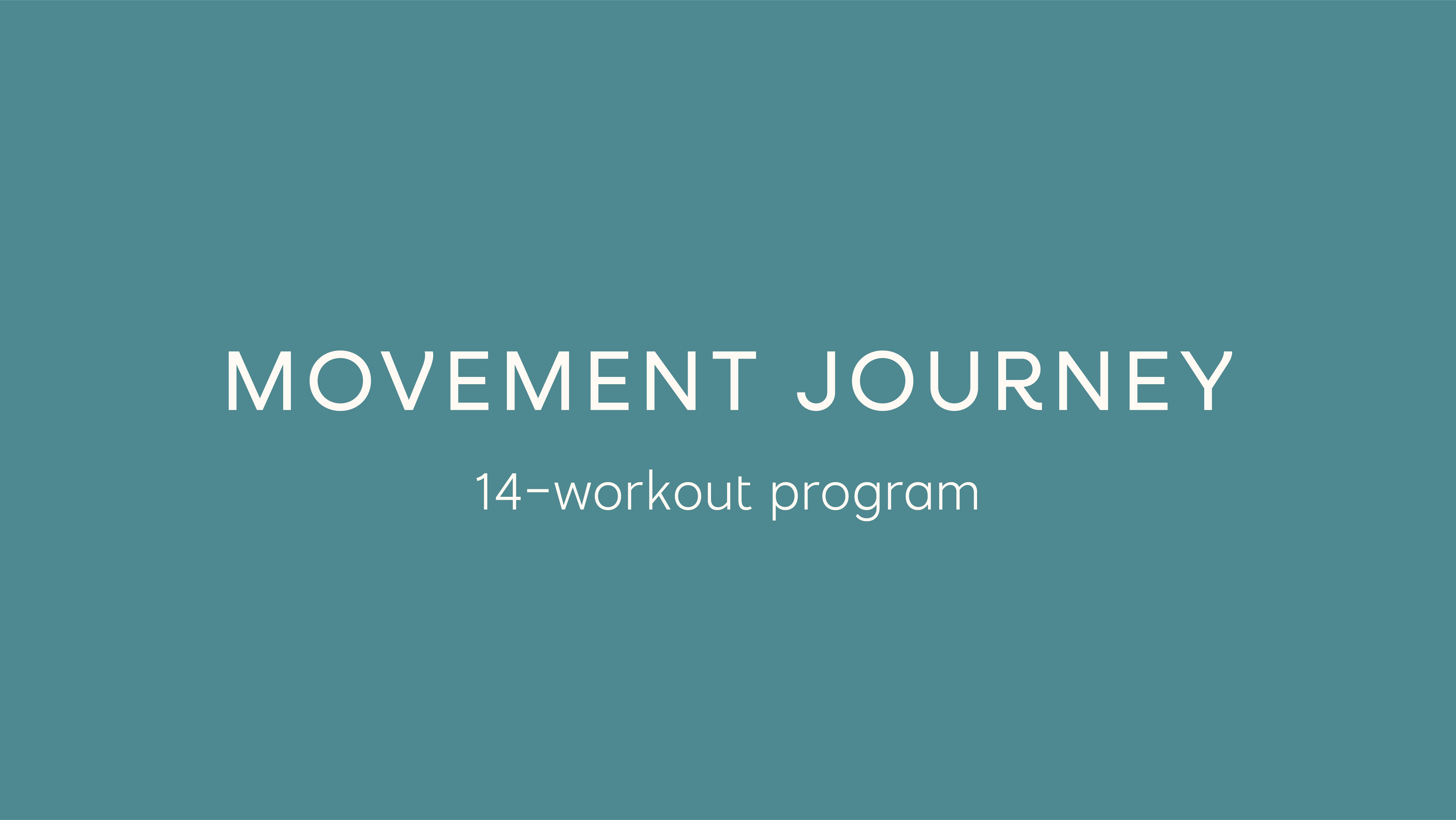 movement journey