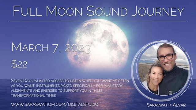 Full Moon In Virgo Sound Journey