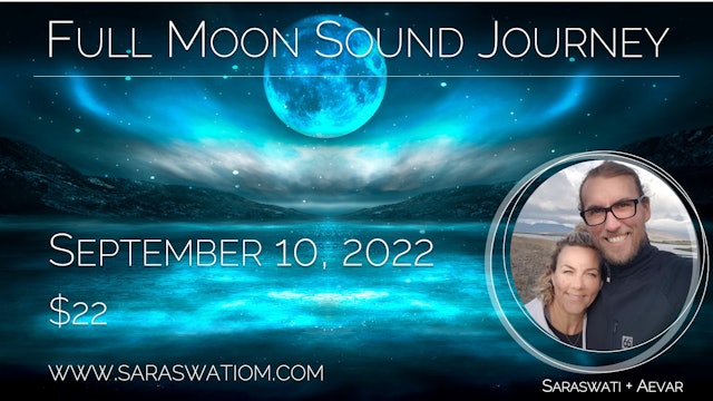 Full Moon In Pisces Sound Journey