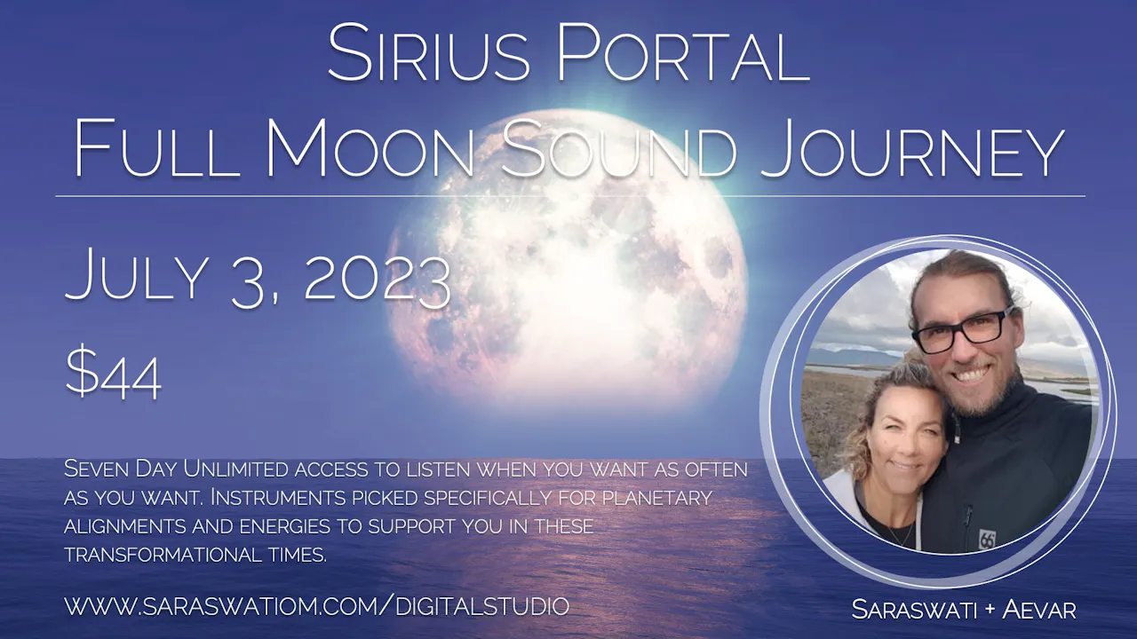 Sirius  Full Moon Sound Journey