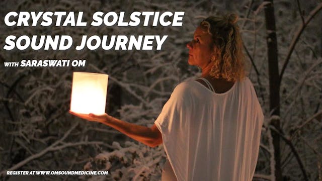 Crystal Solstice Ceremony & Crystal  ...