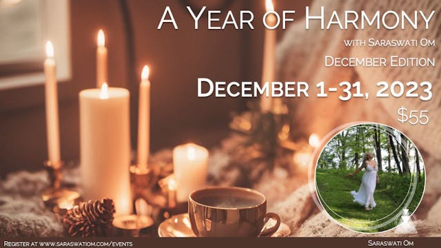 December  a Year Of Harmony