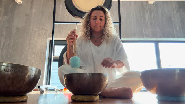Full Moon Metal Bowls