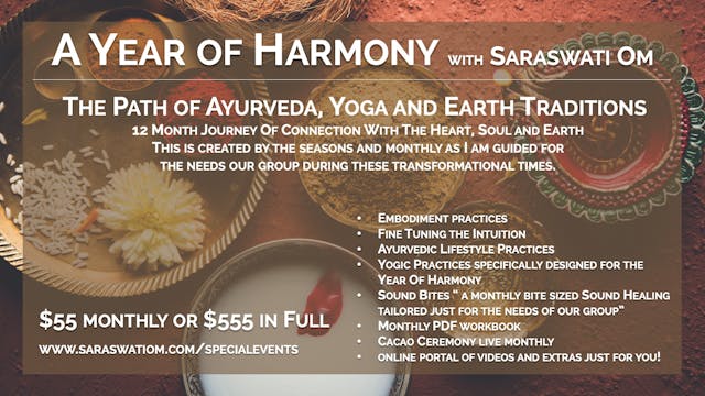 A Year Of Harmony March Edition