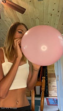 Savvy Balloon Pop Video