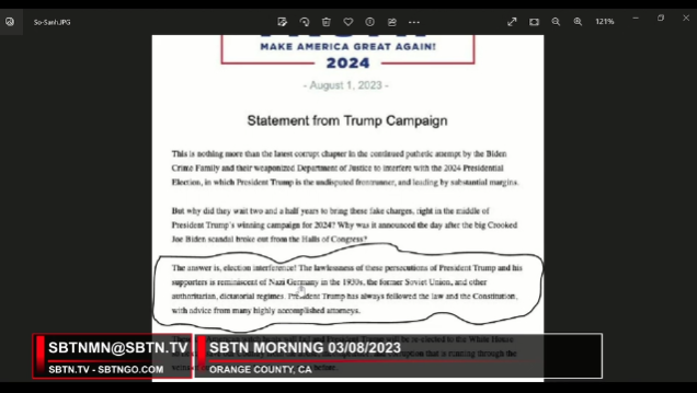 SBTN Morning | 03/08/2023