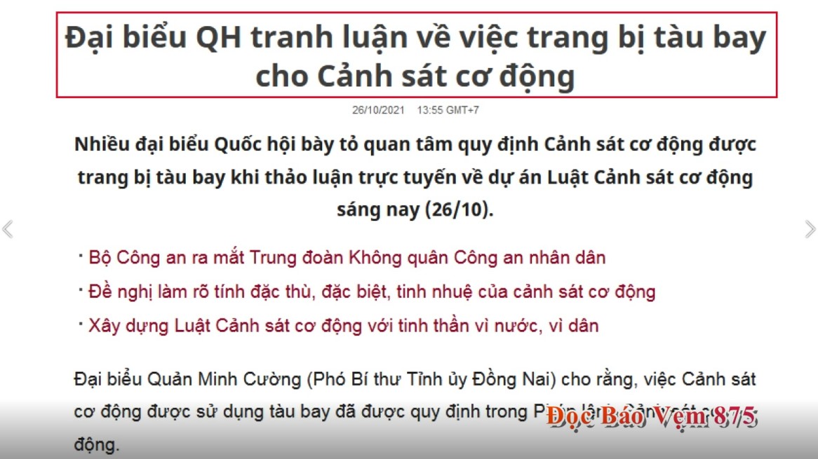 Đọc Báo Vẹm | Show 875