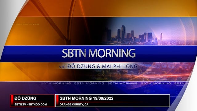 SBTN Morning | 19/09/2022