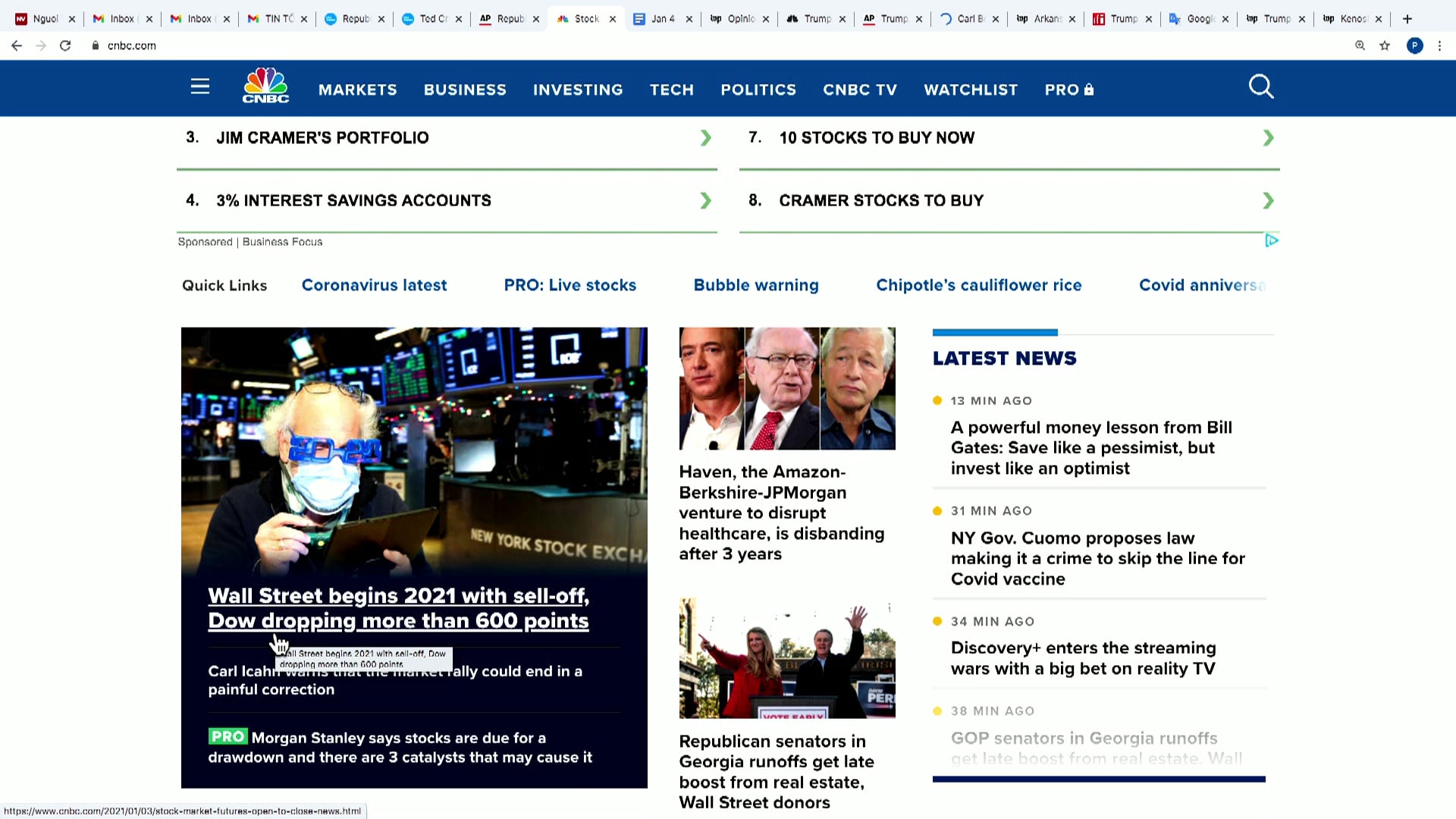 Tin Buổi Trưa | 04/01/2021