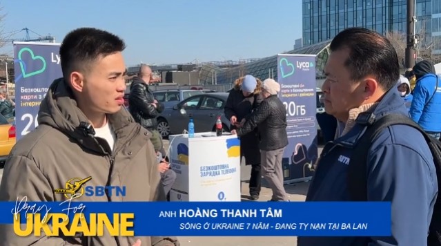 "Tôi sẵn sàng cầm súng cho Ukraine" anh Hoàng Thanh Tâm sống ở Ukraine 7 năm