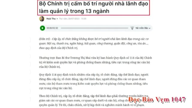 Đọc Báo Vẹm | Show 1047