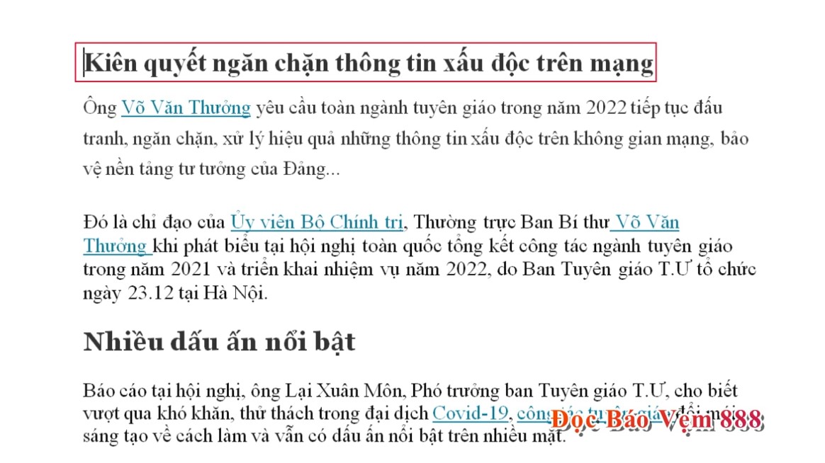 Đọc Báo Vẹm | Show 888