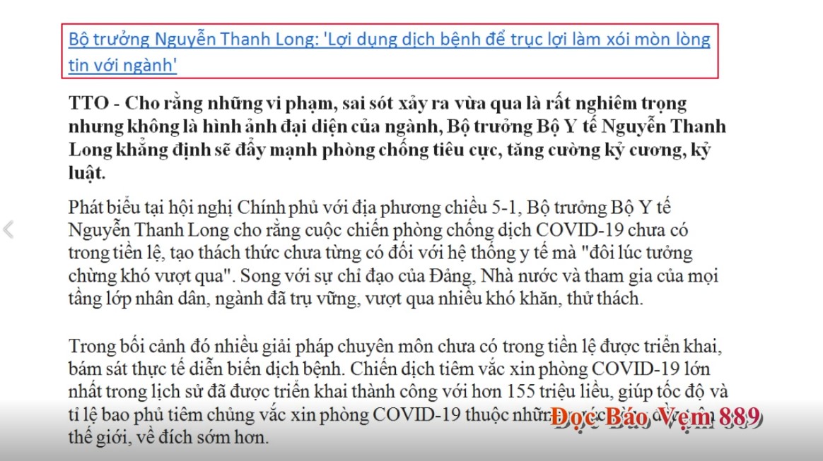 Đọc Báo Vẹm | Show 889