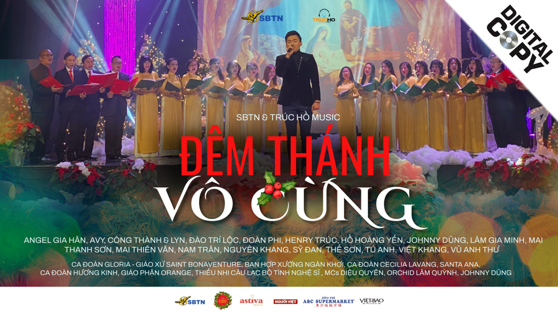 ĐÊM THÁNH VÔ CÙNG - Chương trình Giáng Sinh đặc biệt | TRÚC HỒ MUSIC