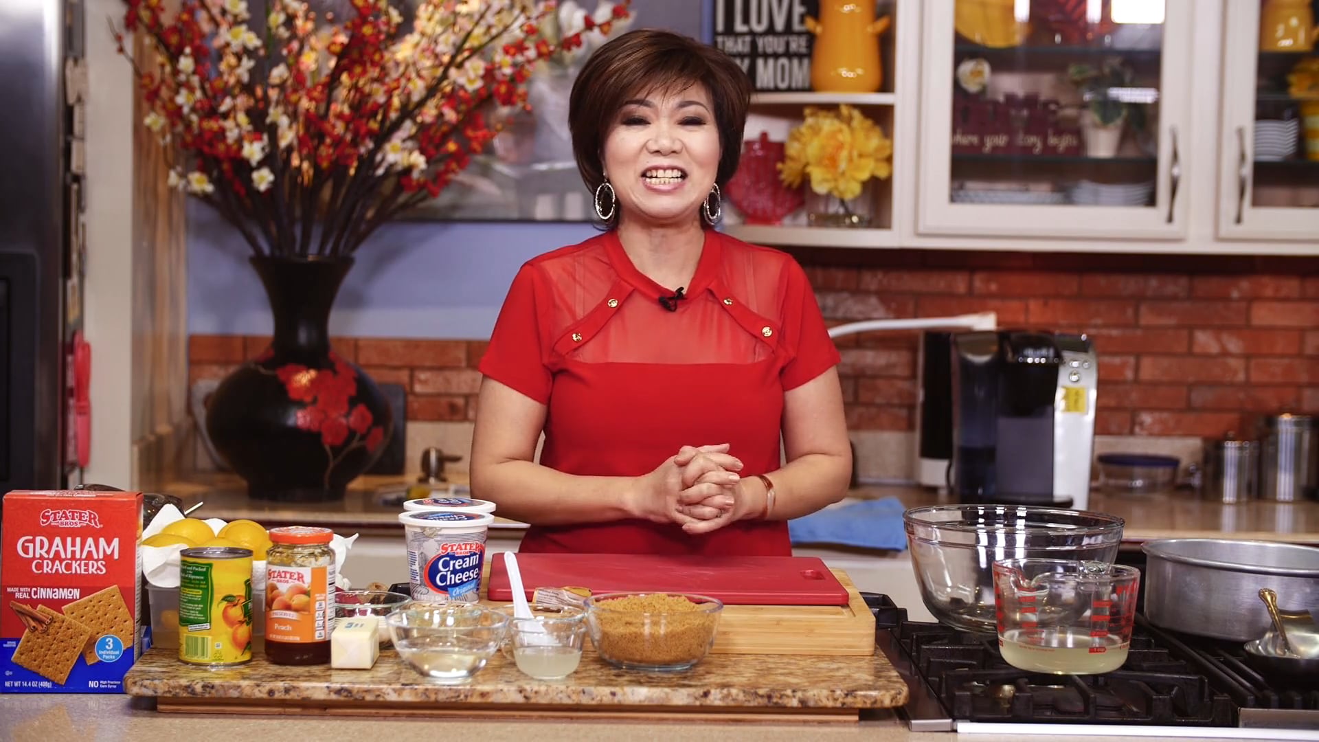 Bếp Nhà Ta Nấu | Bánh Cheese Hoa Đào