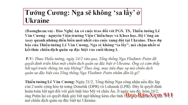 Đọc Báo Vẹm | Show 911