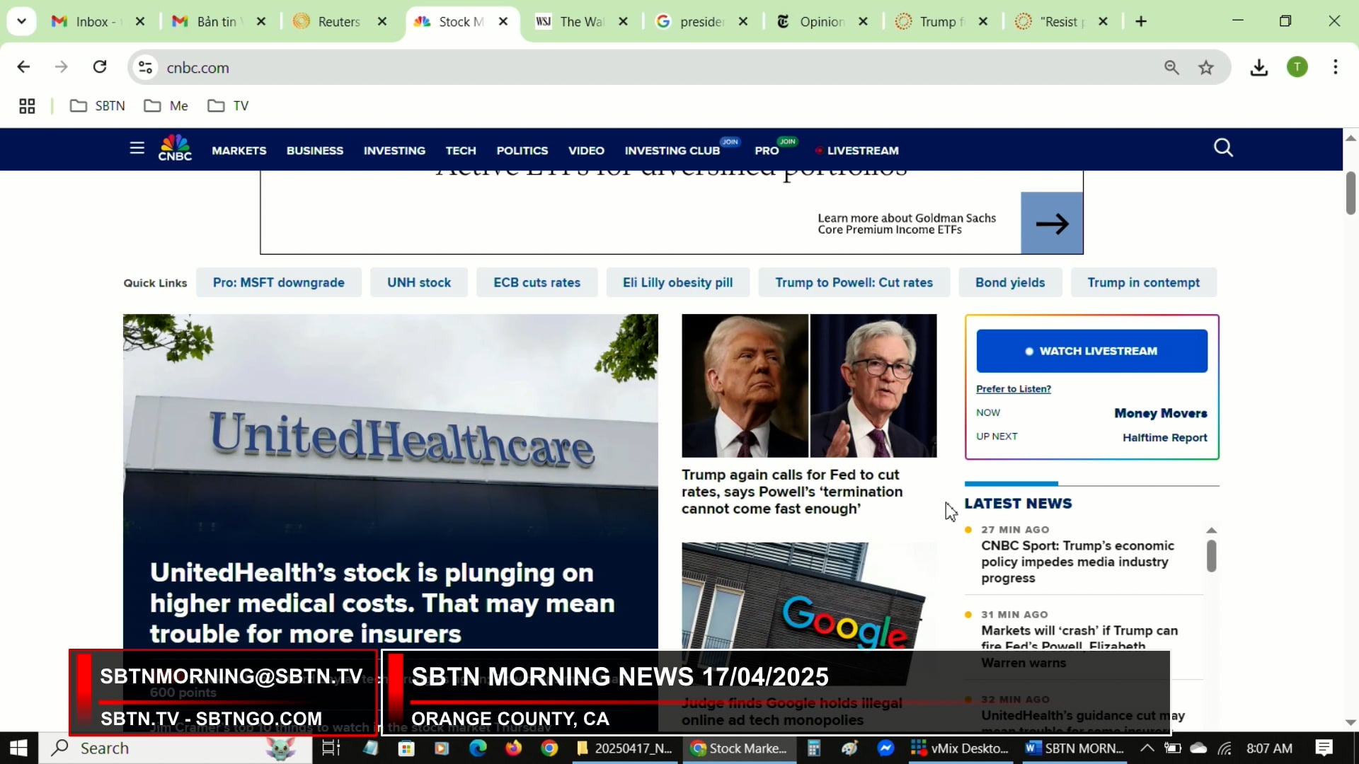 SBTN Morning | 17/4/2025