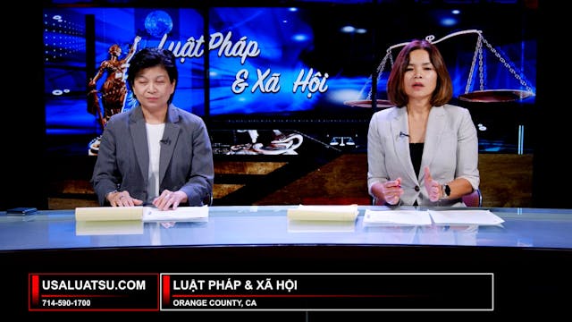 Luật Pháp & Xã Hội | 01/08/2022