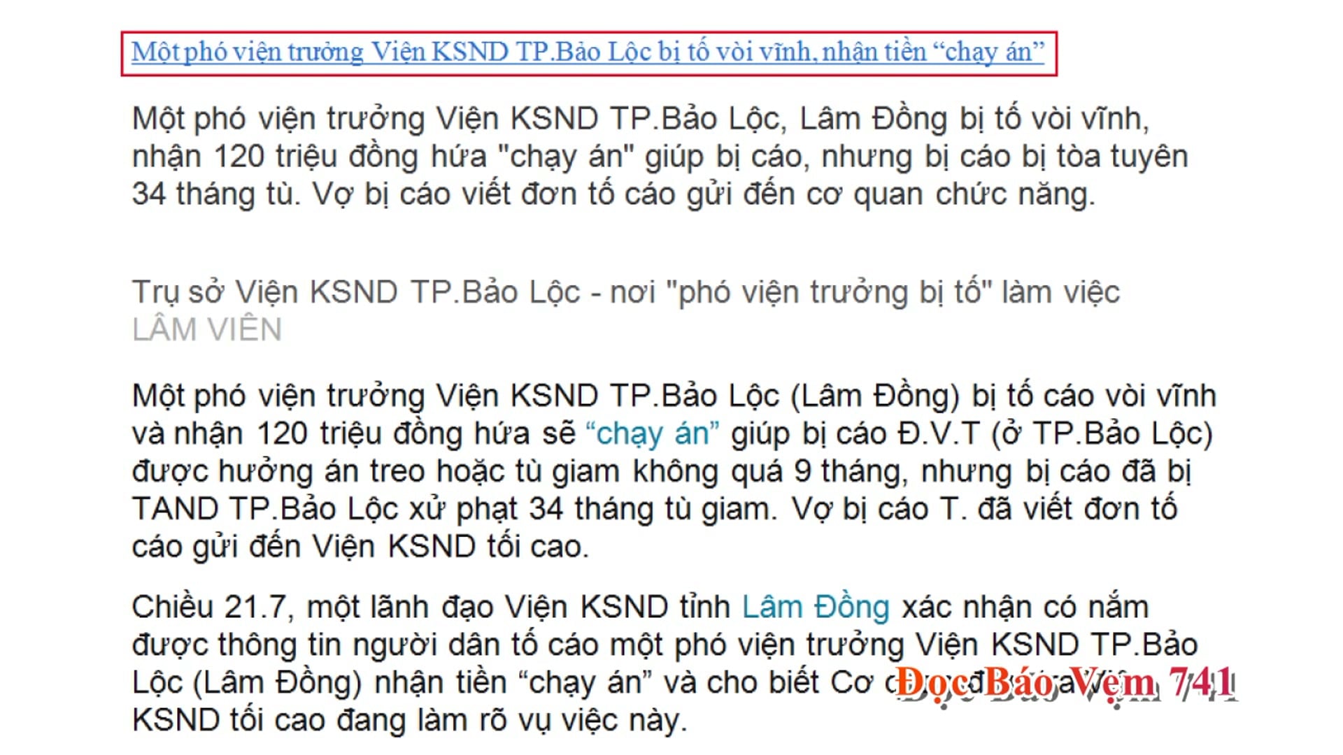 Đọc Báo Vẹm | Show 741