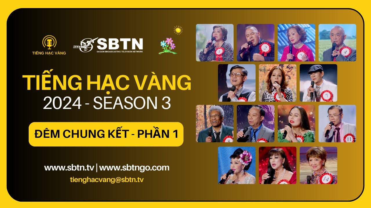 Tiếng Hạc Vàng 2024 - Season 3 - Vòng Chung Kết | Phần 1