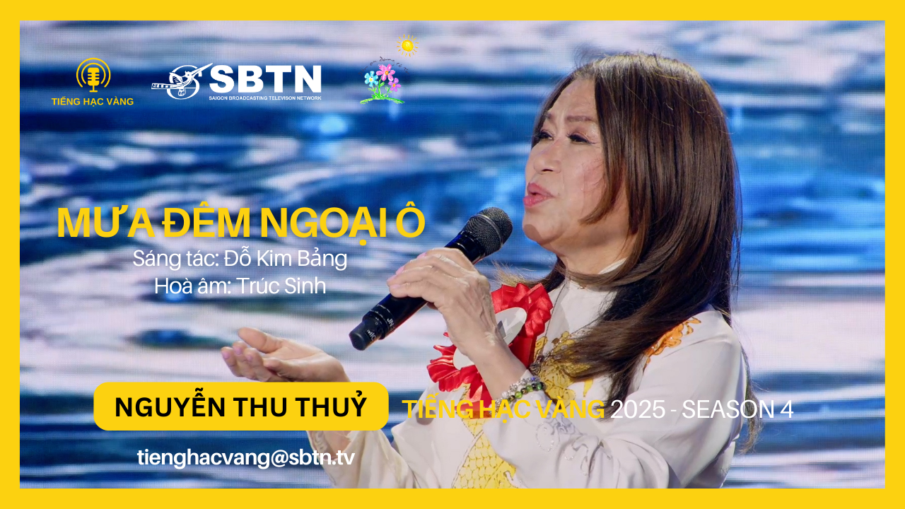 Mưa Đêm Ngoại Ô - Nguyễn Thu Thuỷ | st: Đỗ Kim Bảng | ha: Trúc Sinh (THV 2025)
