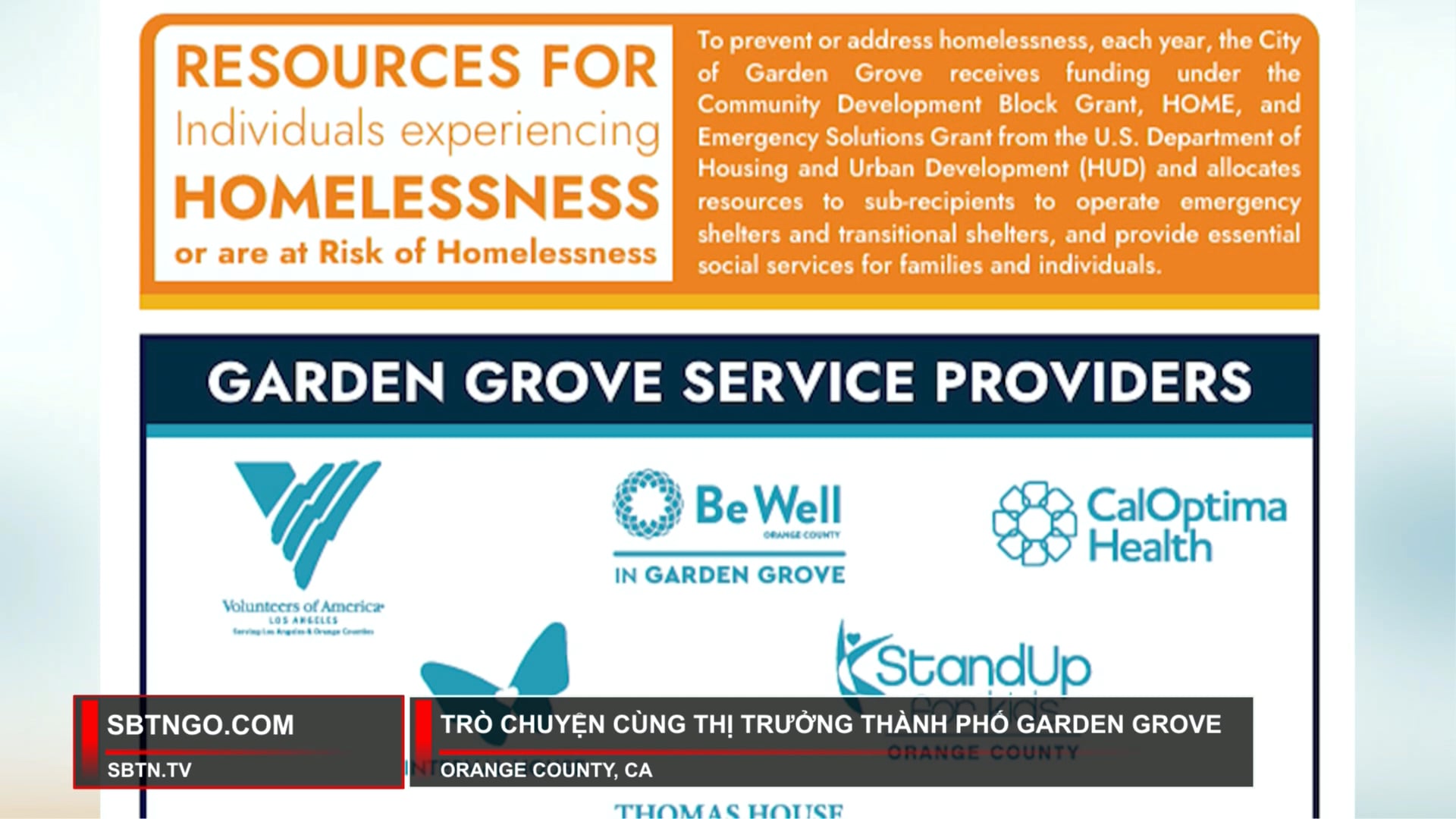 Phóng Sự Cộng Đồng | Vấn Nạn Người Vô Gia Cư