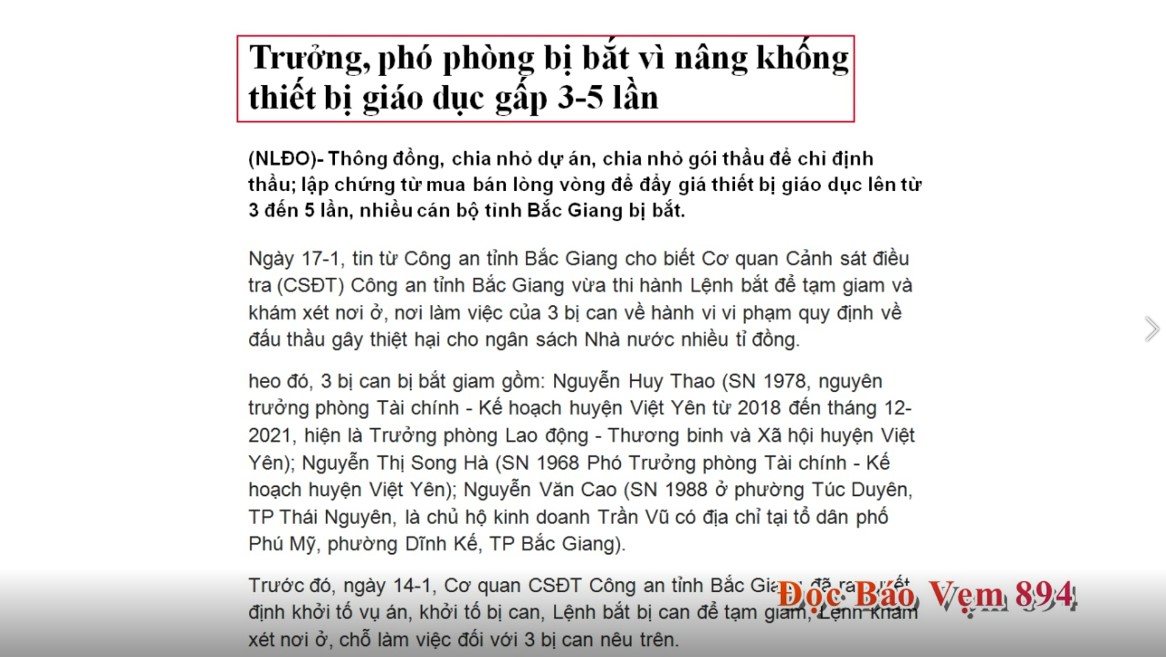 Đọc Báo Vẹm | Show 894