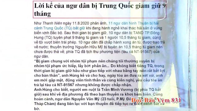 Đọc Báo Vẹm | Show 831