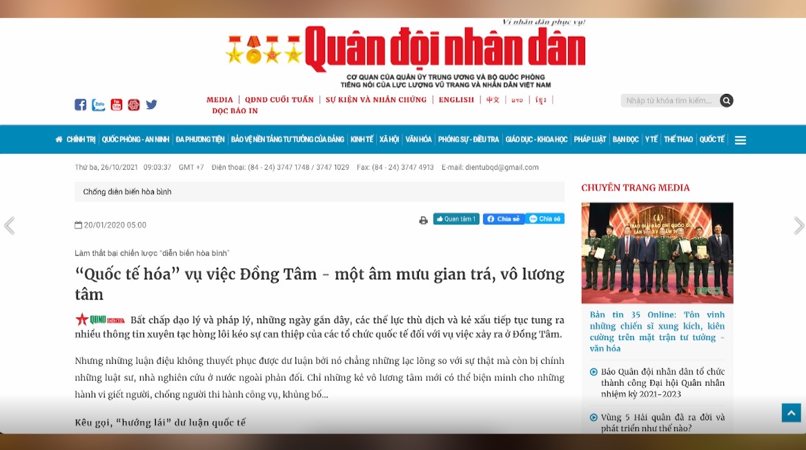 Nhân Quyền | Luật Sư Nguyễn Văn Đài