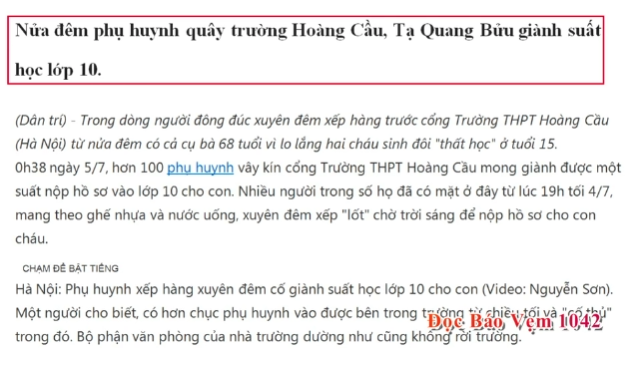 Đọc Báo Vẹm | Show 1042