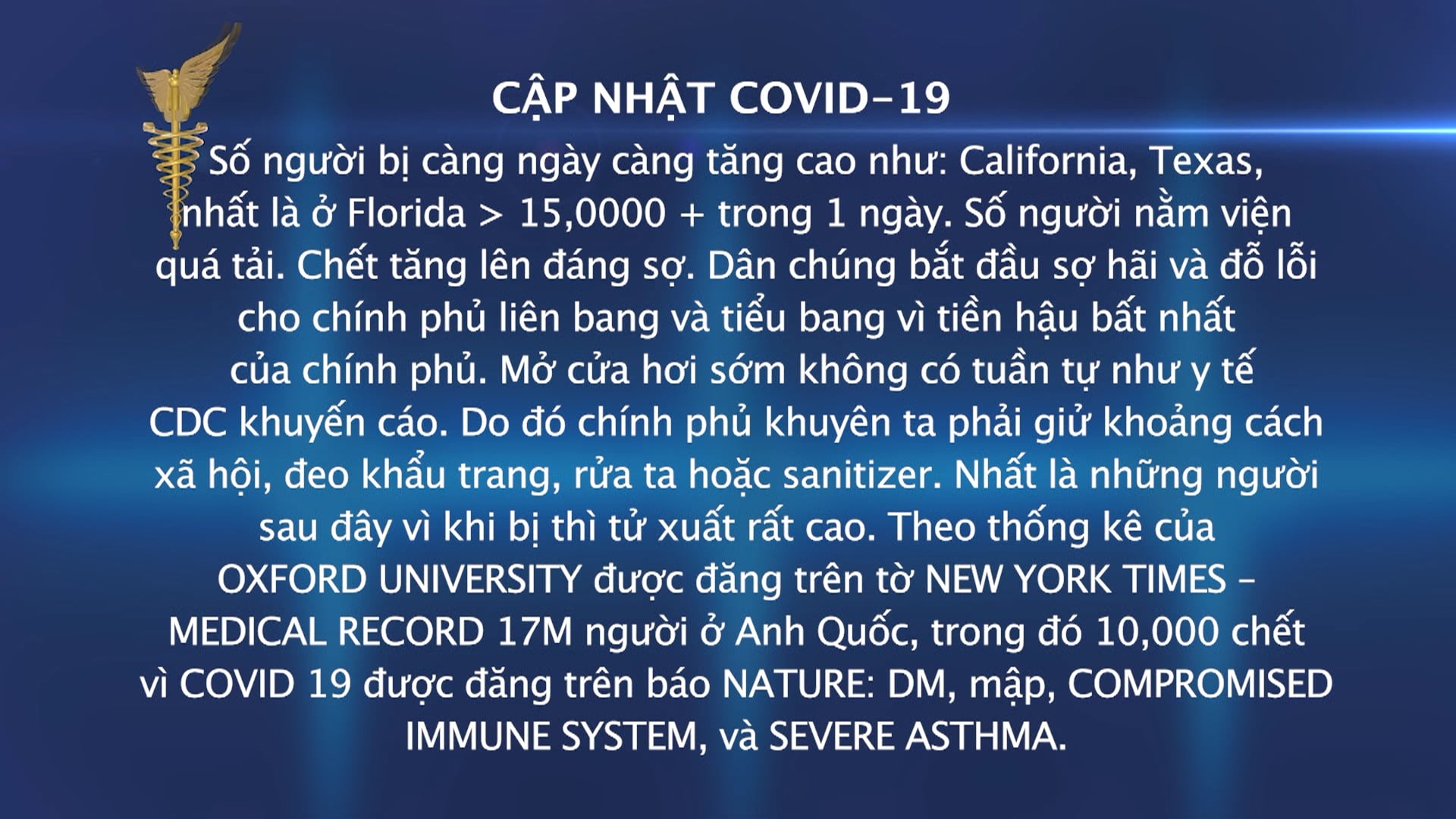 Tin Tức Y Khoa | 16/07/2020