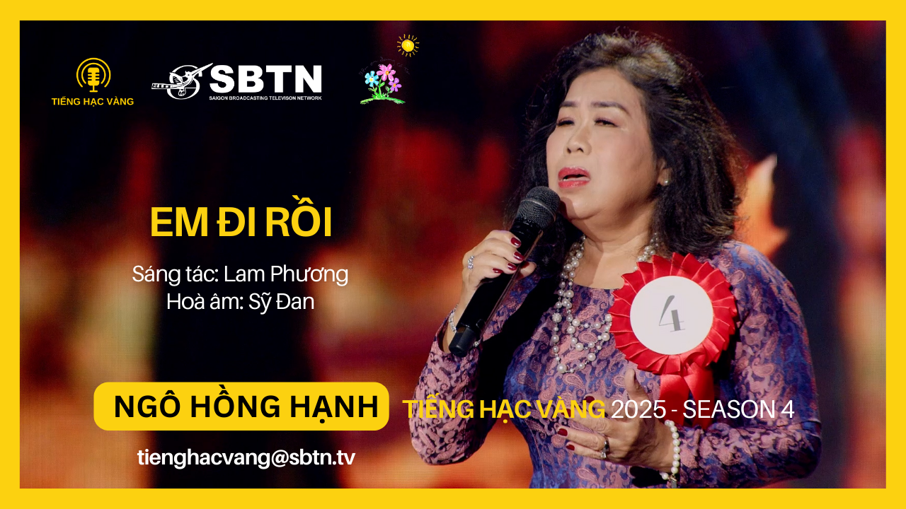 Em Đi Rồi - Ngô Hồng Hạnh | st: Lam Phương | ha: Sỹ Đan (THV 2025))