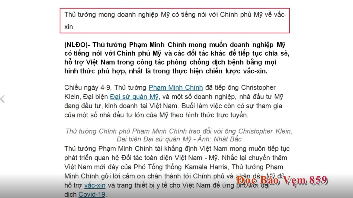 Đọc Báo Vẹm | Show 859