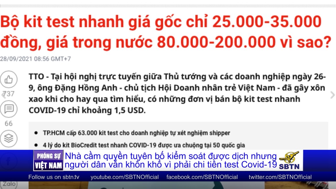 Tin Buổi Tối | 30/10/2021